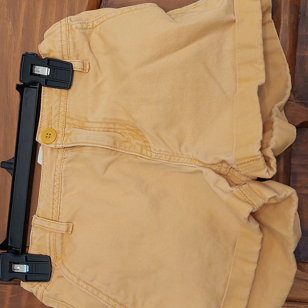 Yellow Forever 21 Shorts